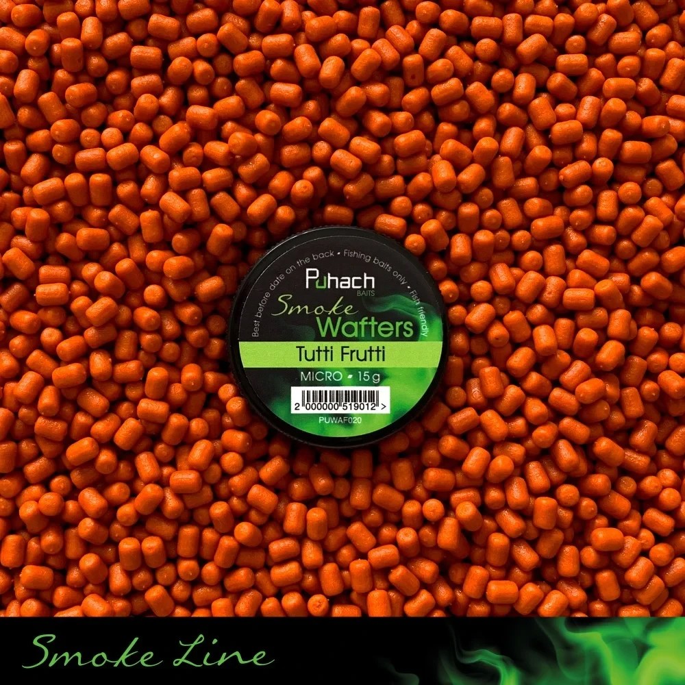 Бойли Wafters Puhach Baits Smoke MICRO 3.5х6 mm 15g Tutti Frutti