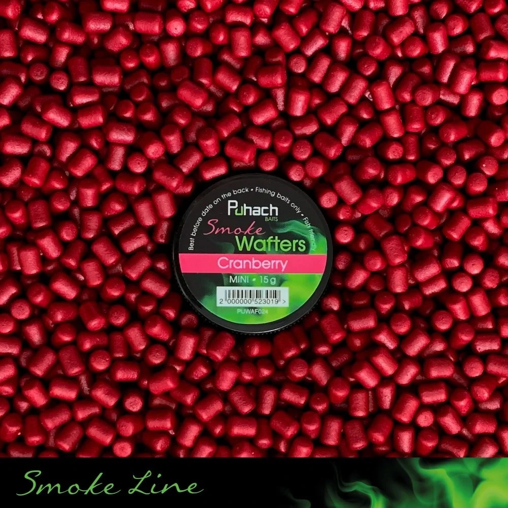 Бойли Wafters Puhach Baits Smoke MINI 5х8 mm 15g Cranberry