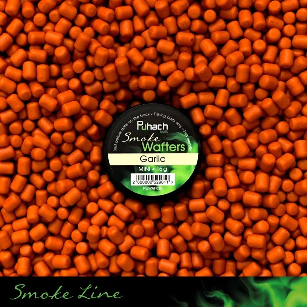 Бойли Wafters Puhach Baits Smoke MINI 5х8 mm 15g Garlic