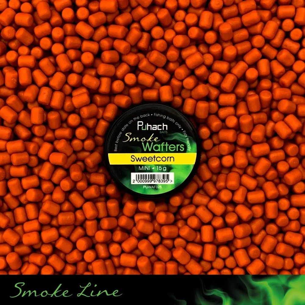 Бойли Wafters Puhach Baits Smoke MINI 5х8 mm 15g Sweetcorn