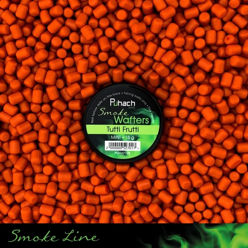 Бойли Wafters Puhach Baits Smoke MINI 5х8 mm 15g Tutti Frutti