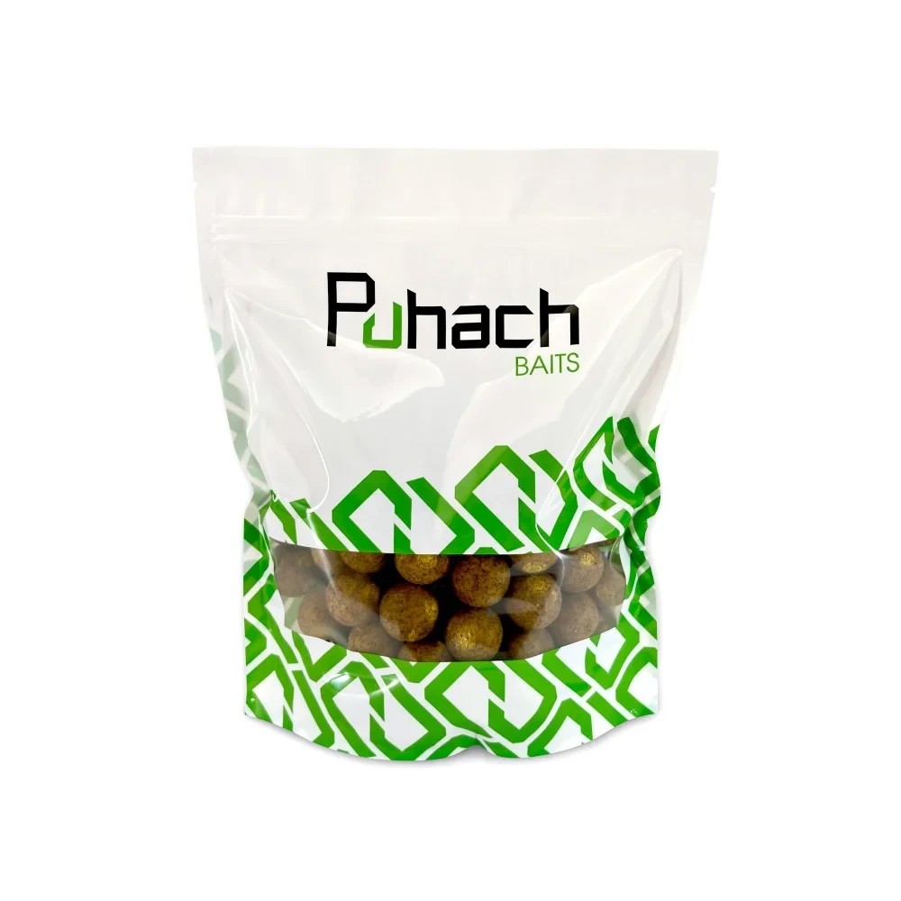 Варені бойли Puhach Baits Natural Line Shelf Life Boilies 20 mm 1 kg Tiger Nut Тигровий горіх