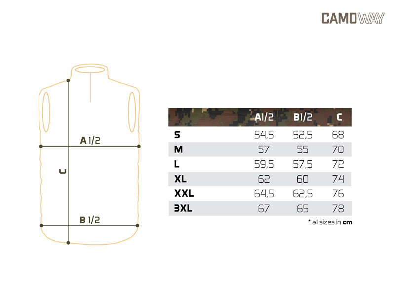 Жилет Vest Delphin CamoWAY