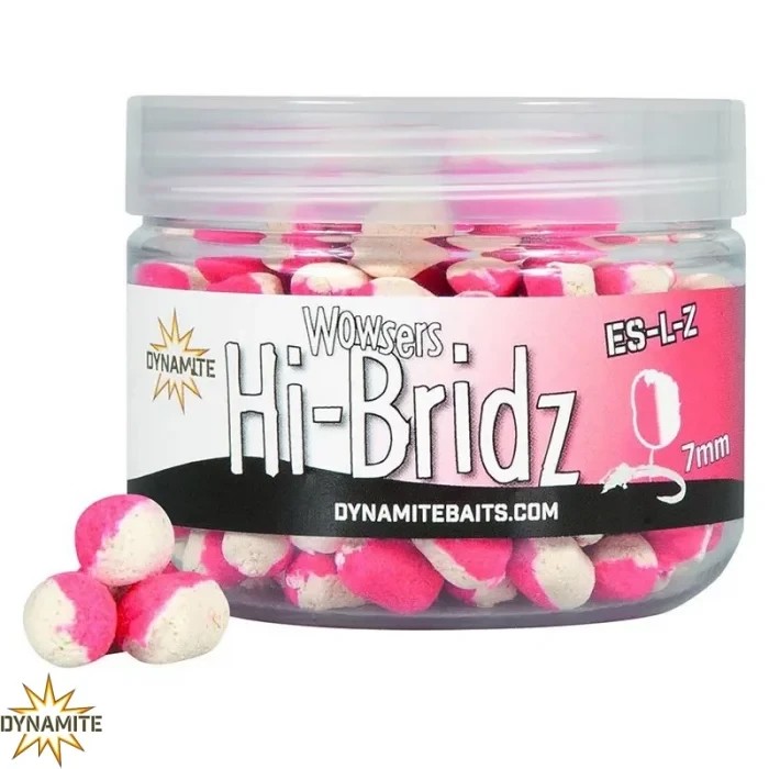 Вафтерси Dynamite Baits Wowsers Hi-Bridz 7mm Pink/White ES-L-Z