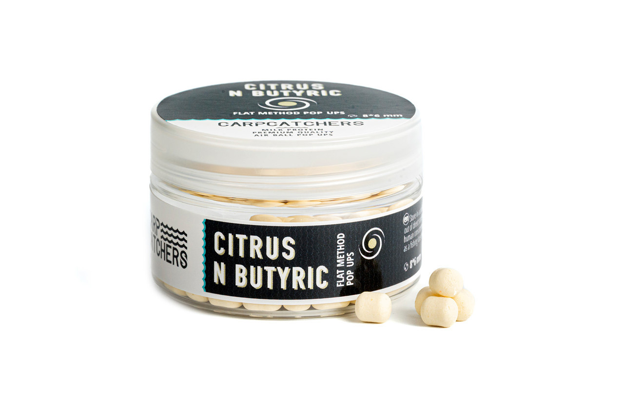 Поп-ап дамбел Carp Catchers CITRUS N BUTYRIC 8х6 mm 15g