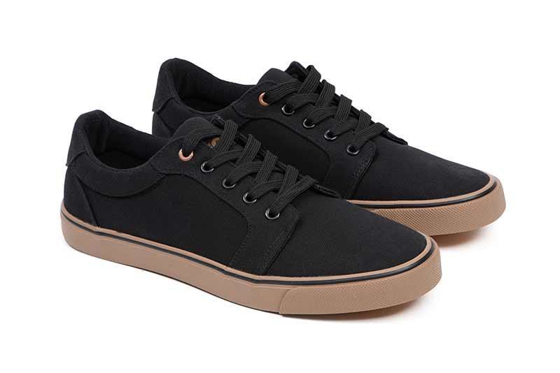 Кеди Fox Black Canvas Shoe 46