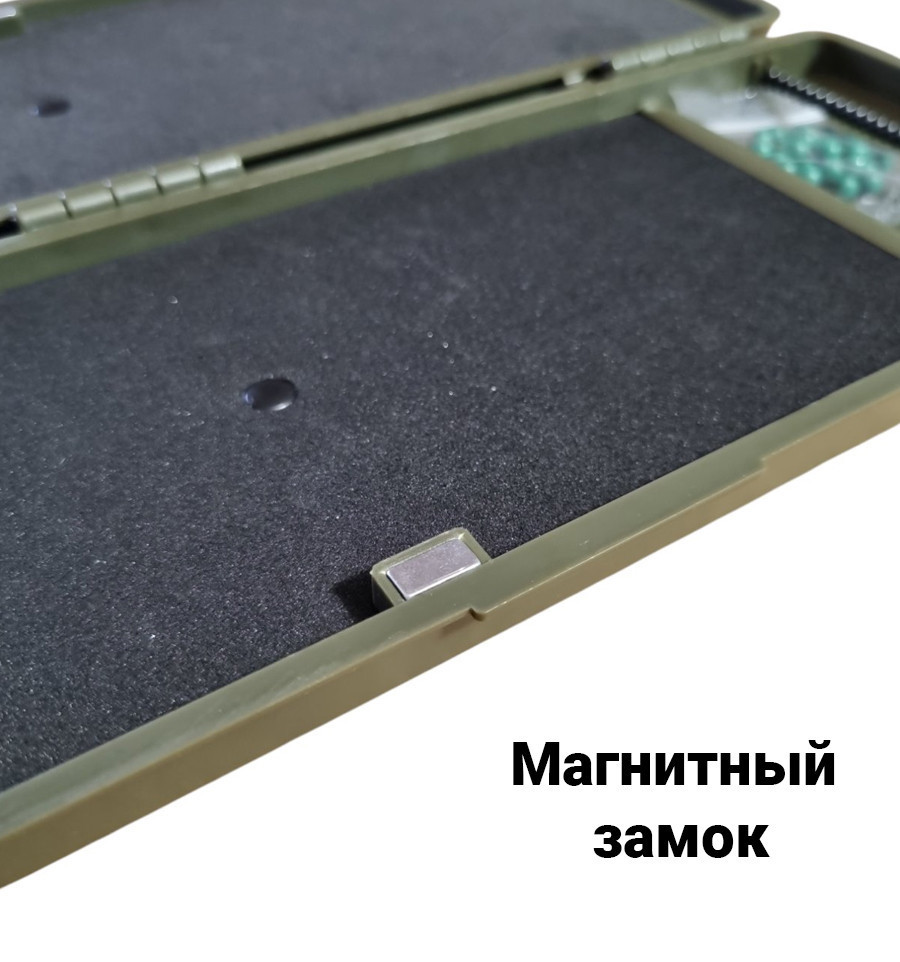 Поводочниця на магнітах World4Carp Magnetic Rig Box Long