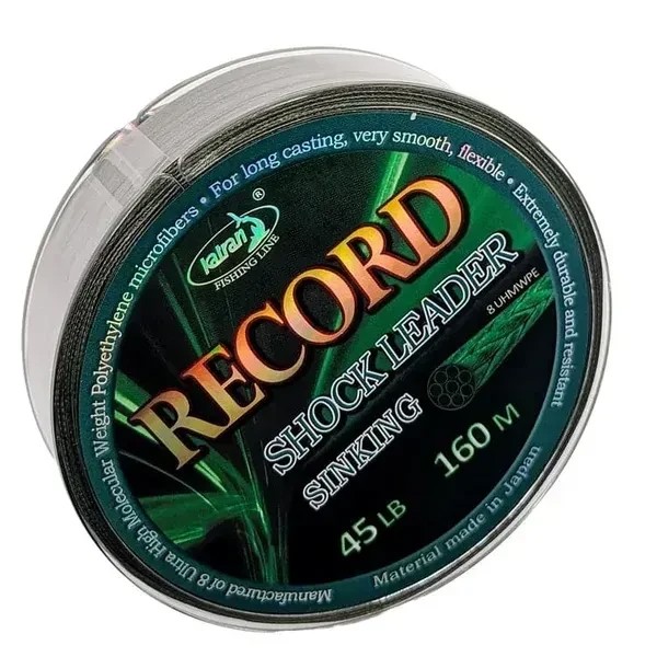 Шок-лідер Katran Sinking Shock leaders braided Record 45 lb 160 m