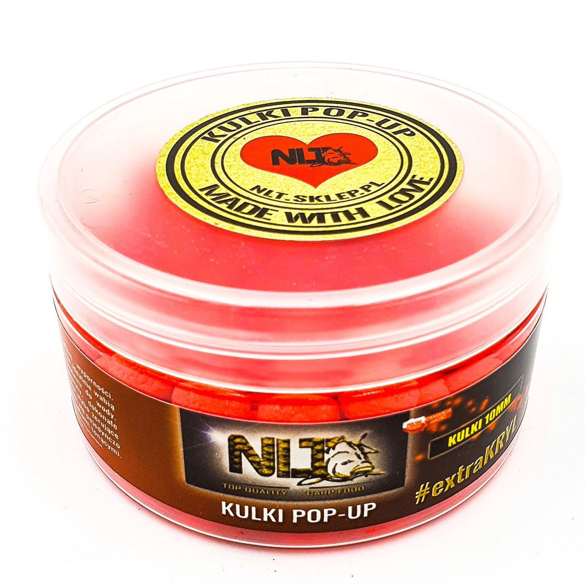 Поп-ап NLT FOOD Kulki POP-UP extra KRYL 10mm 80g