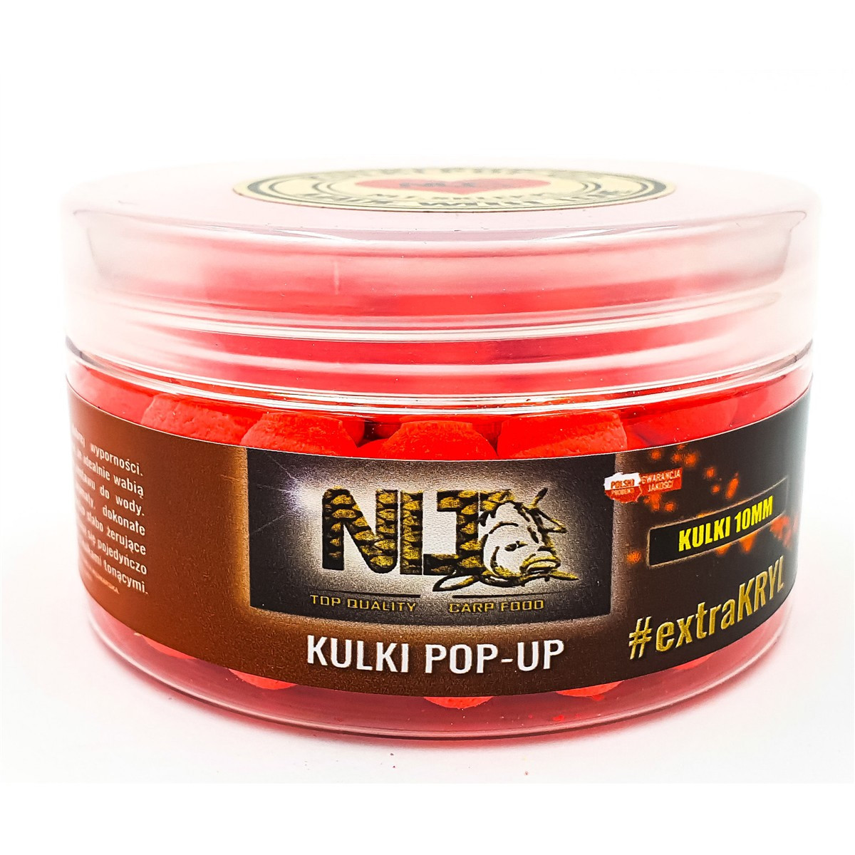 Поп-ап NLT FOOD Kulki POP-UP extra KRYL 10mm 80g