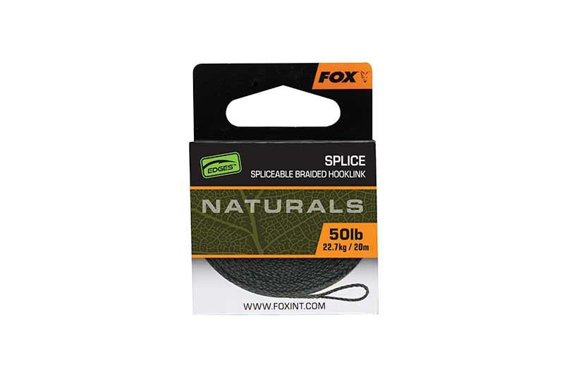 Поводочний матеріал Fox Naturals Splice Hooklength 50lb 20m