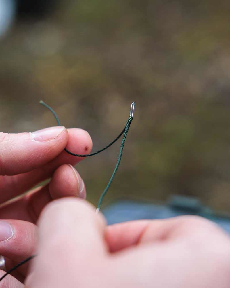 Поводочний матеріал Fox Naturals Splice Hooklength 50lb 20m