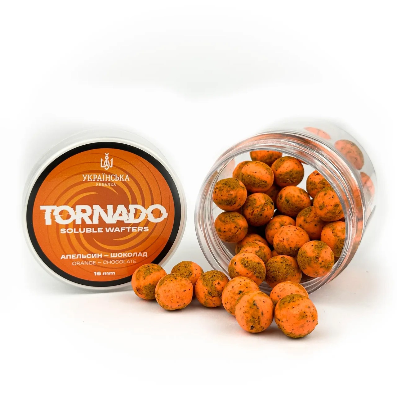 Розчинний Wafters Tornado Апельсин - Шоколад Українська Рибалка 20 мм