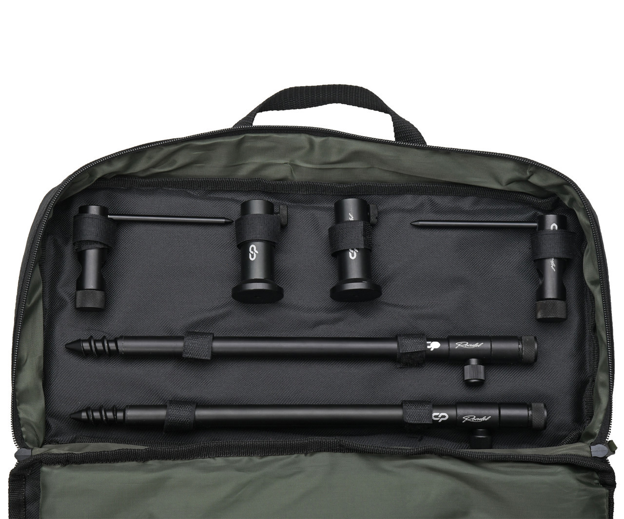 Набір стійок із буз-барами для двох вудлищ Carp Pro Rondel 2 Rods Stand Kit