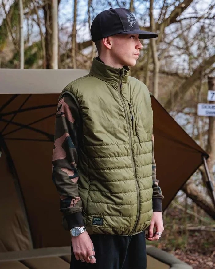 Безрукавка Fox Olive Quilted 100 Gilet XXXL