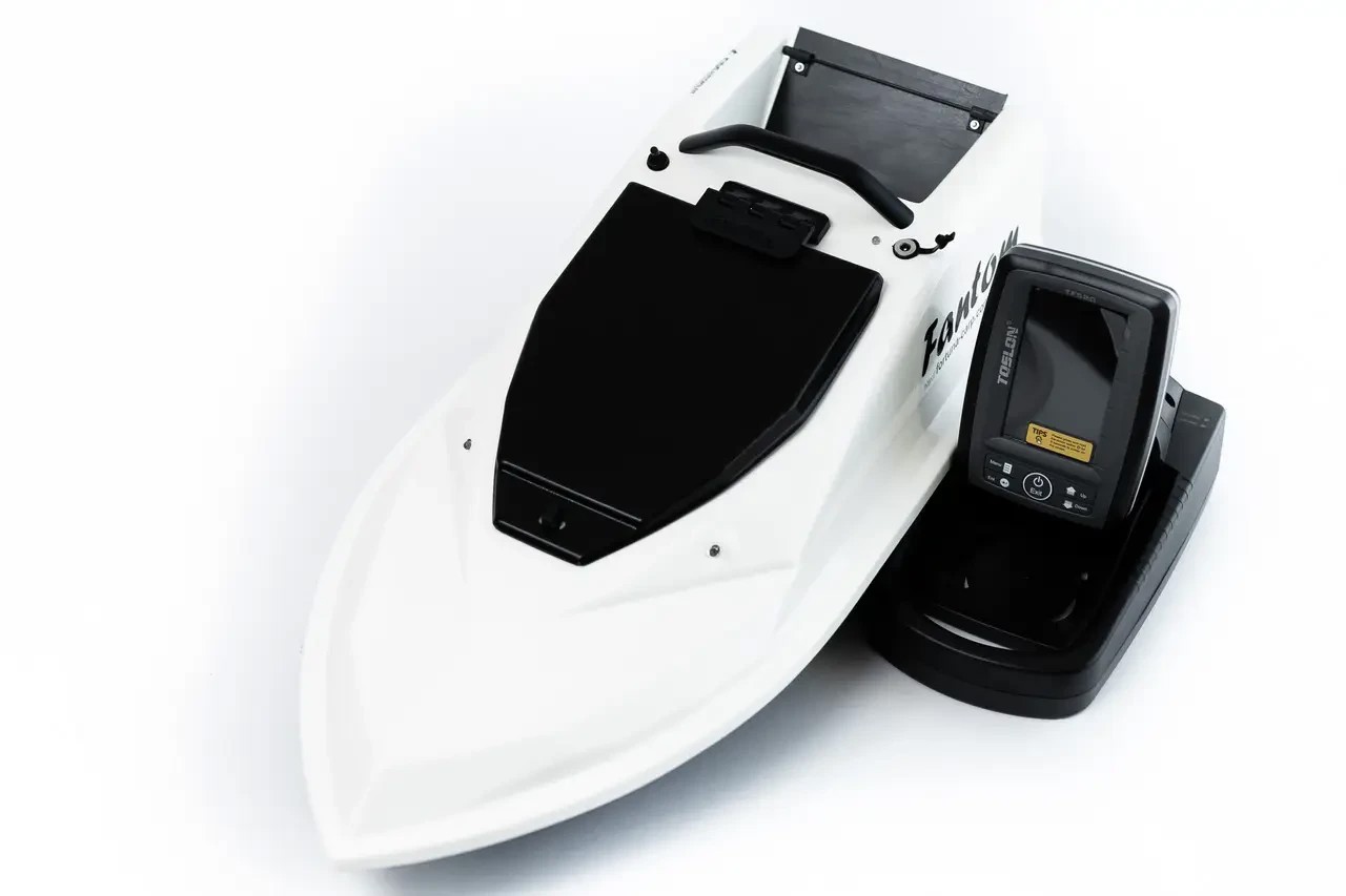 Кораблик для підгодовування Фантом Модерн із ехолотом Toslon TF520