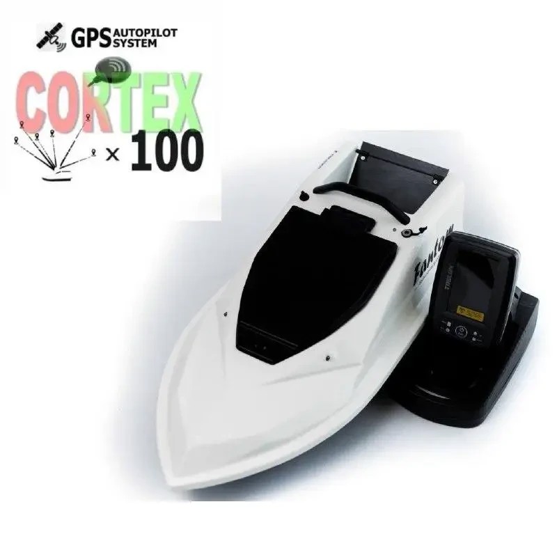 Кораблик для підгодовування Фантом Модерн з ехолотом Toslon520 та GPS-пілотом Cortex_6+1