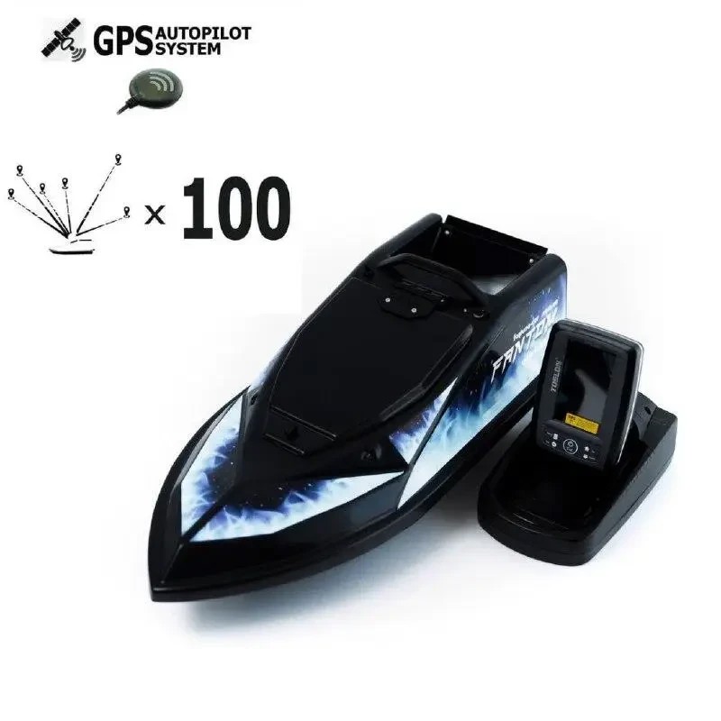 Кораблик для підгодовування Фантом Модерн з ехолотом Toslon520 та GPS автопілотом V3_9+1