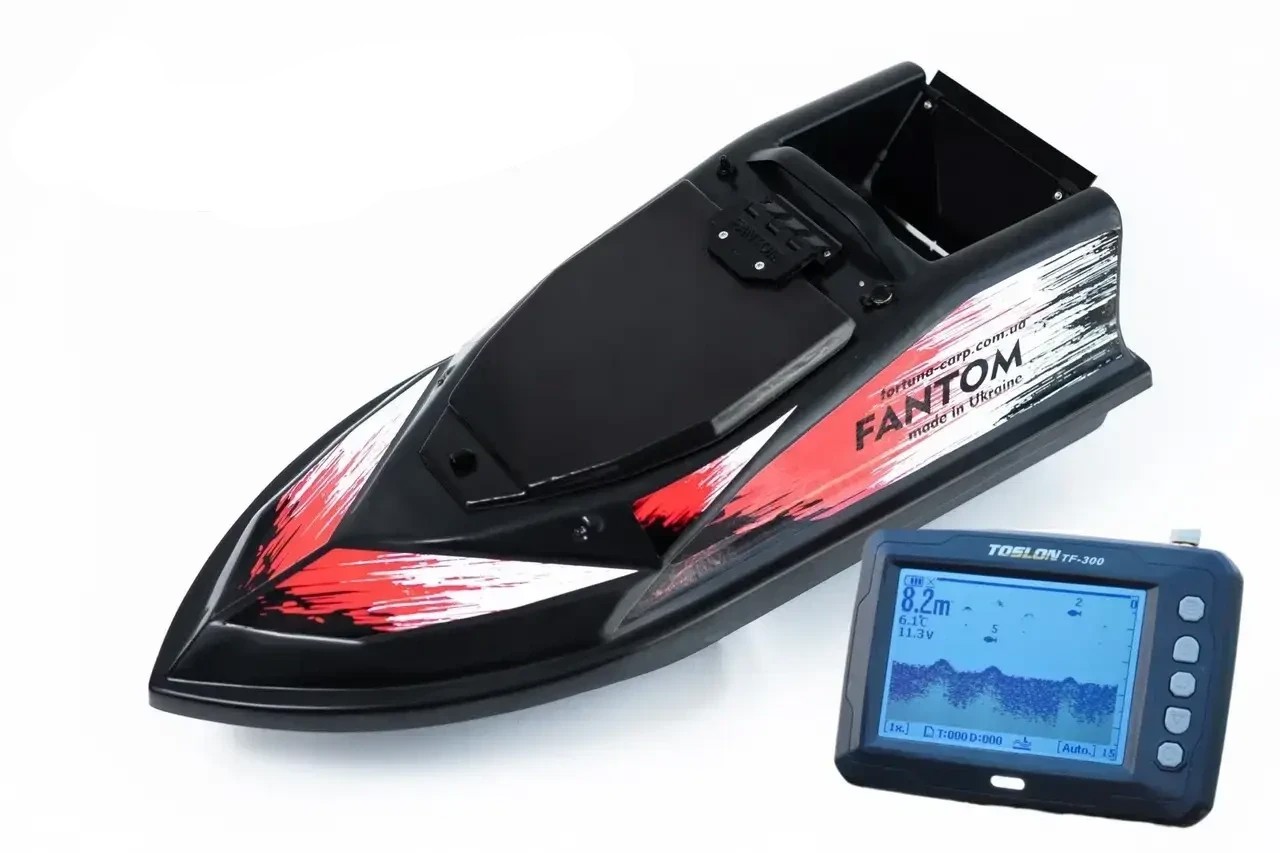 Кораблик для підгодовування Фантом Модерн з ехолотом Toslon300 та GPS автопілотом