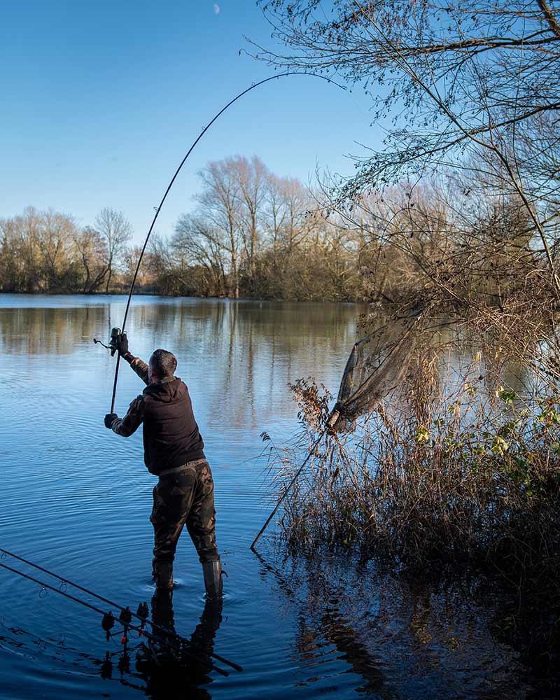 Вудлище коропове Fox EOS - X Rod 12ft Full Shrink 3lb