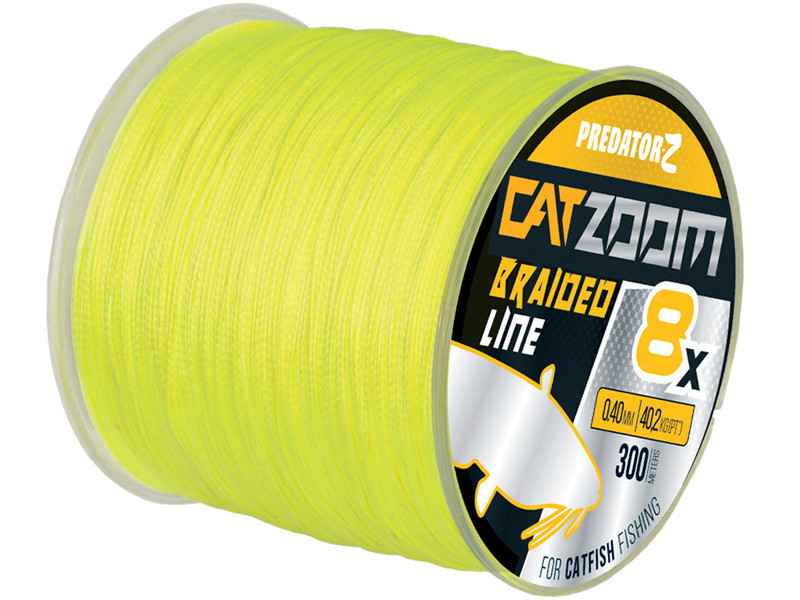 Плетена волосінь для сома Carp Zoom Predator-Z Catzoom 0.40mm 8x 300 м