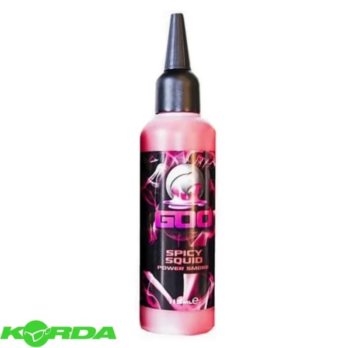 Аттрактант Korda Goo Spicy Squid Smoke 115ml