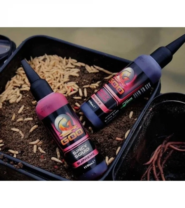 Аттрактант Korda Goo Spicy Squid Smoke 115ml