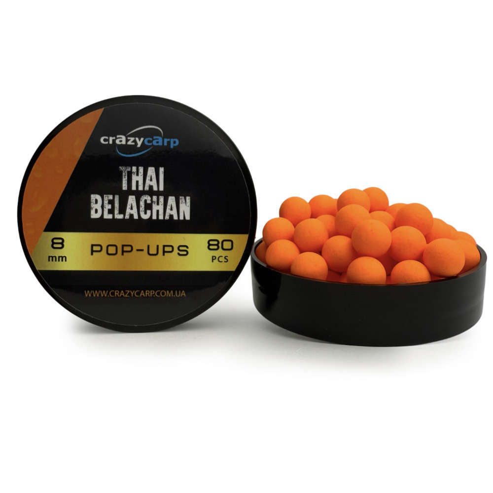 Бойли Pop-ups Crazy Carp Thai Belachan 8 mm