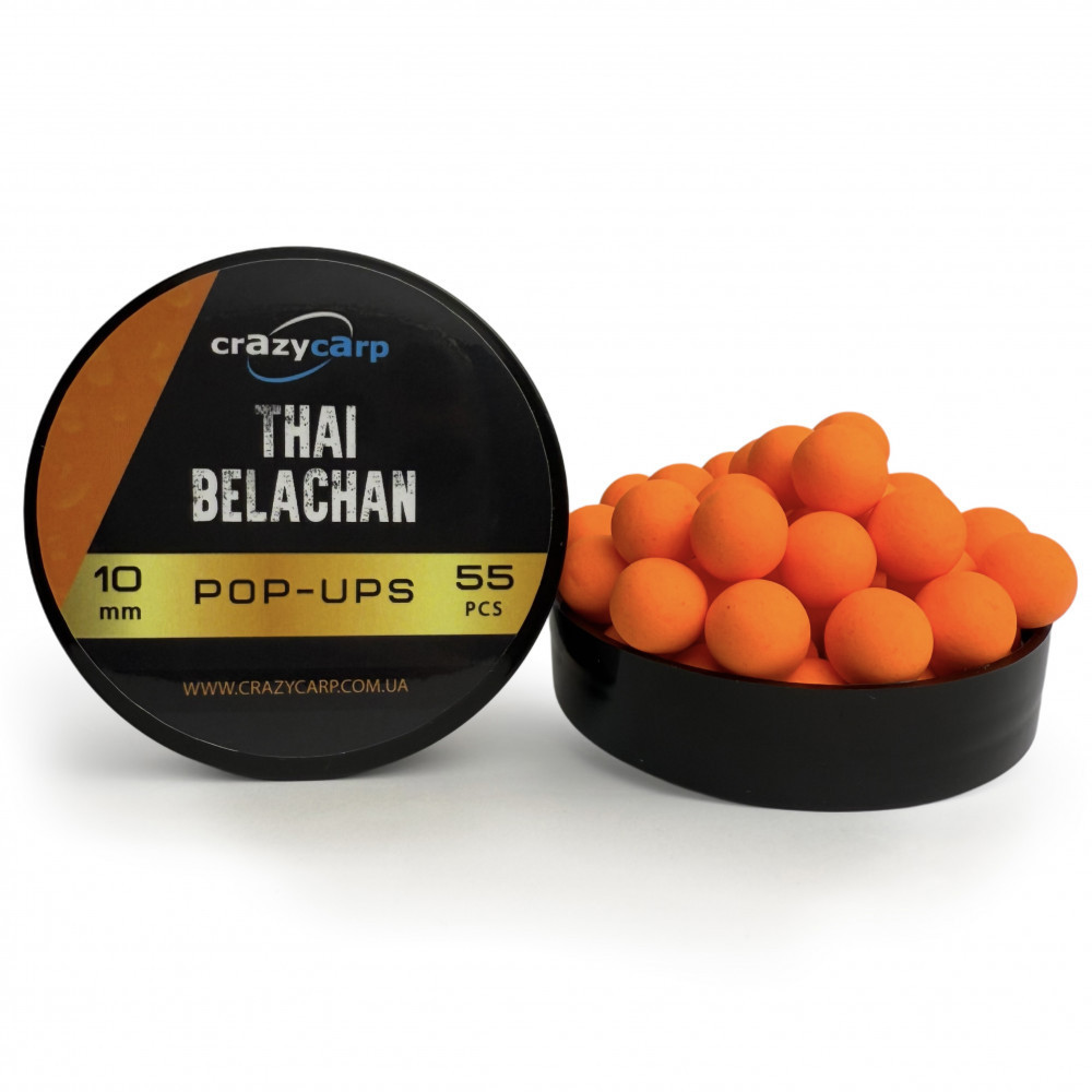 Бойли Pop-ups Crazy Carp Thai Belachan 10 mm