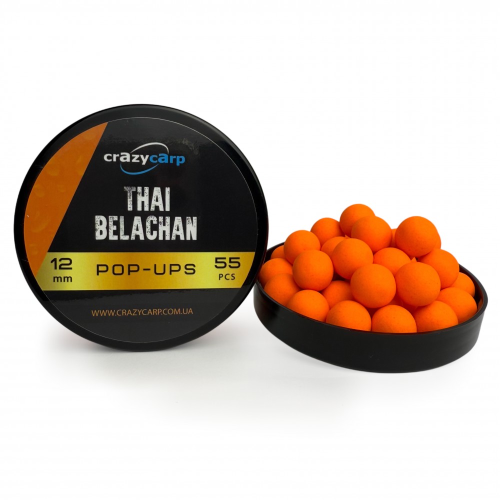 Бойли Pop-ups Crazy Carp Thai Belachan 12 mm