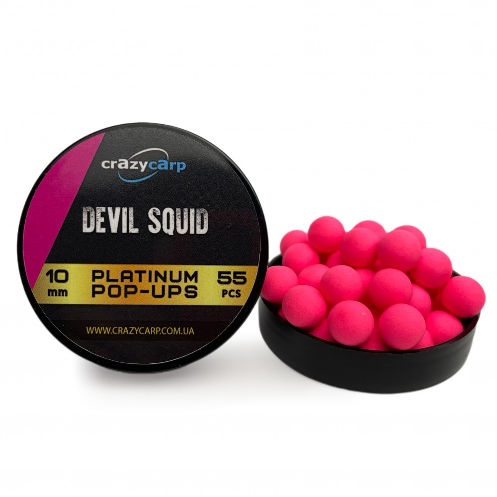 Бойли Pop-ups Crazy Carp Devil Squid 10 mm