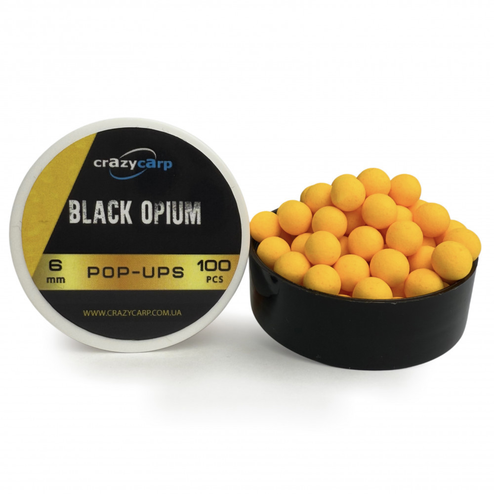 Бойли Pop-ups Crazy Carp Black Opium 6