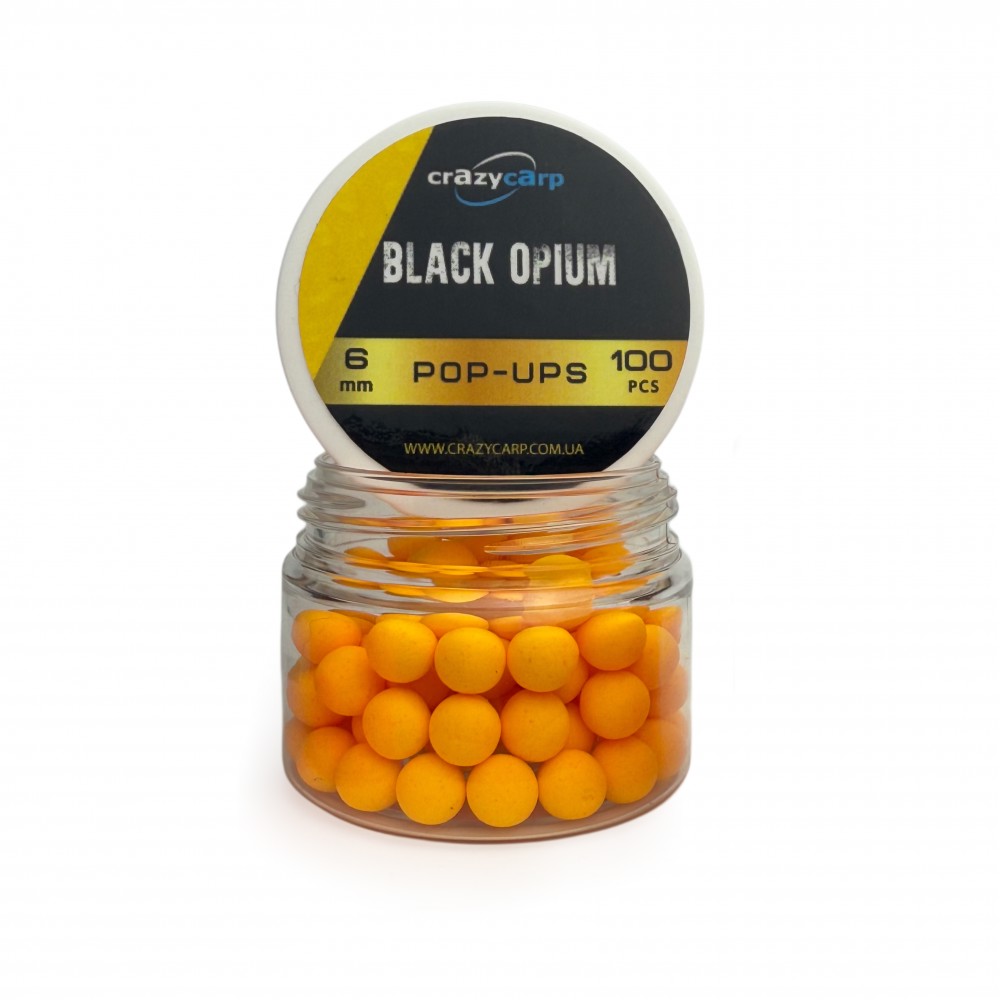 Бойли Pop-ups Crazy Carp Black Opium 6