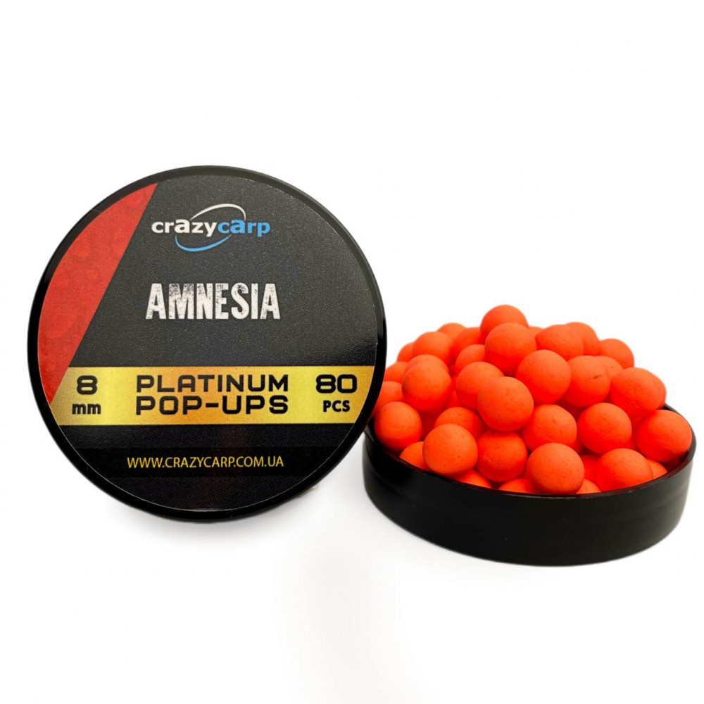 Бойли Pop-ups Crazy Carp Amnesia 8 mm