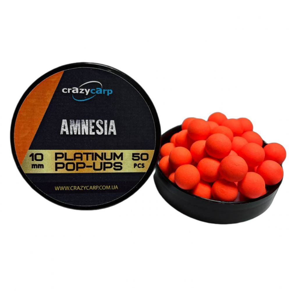 Бойли Pop-ups Crazy Carp Amnesia 10 mm