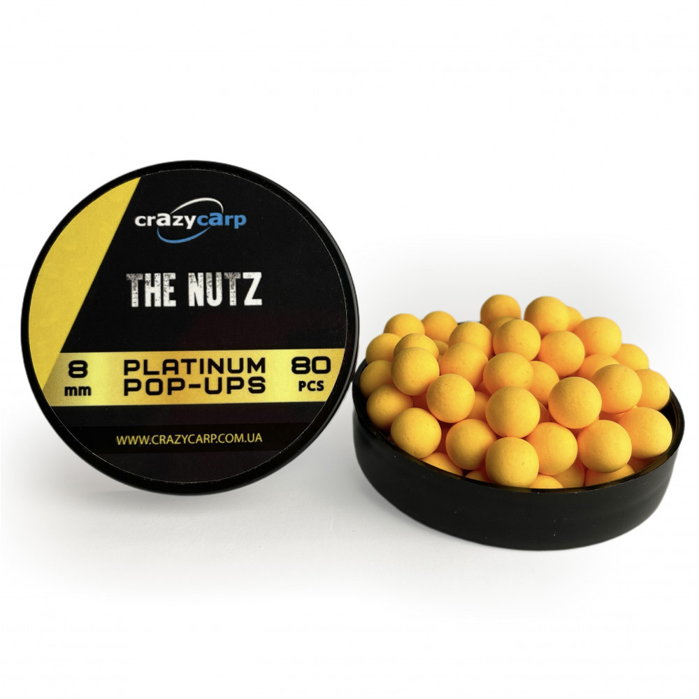 Бойли Pop-ups Crazy Carp The Nutz 8 mm