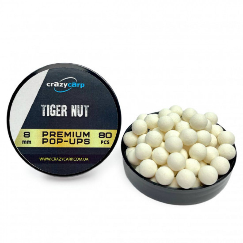 Бойли Pop-ups Crazy CarpTiger Nut 8 mm