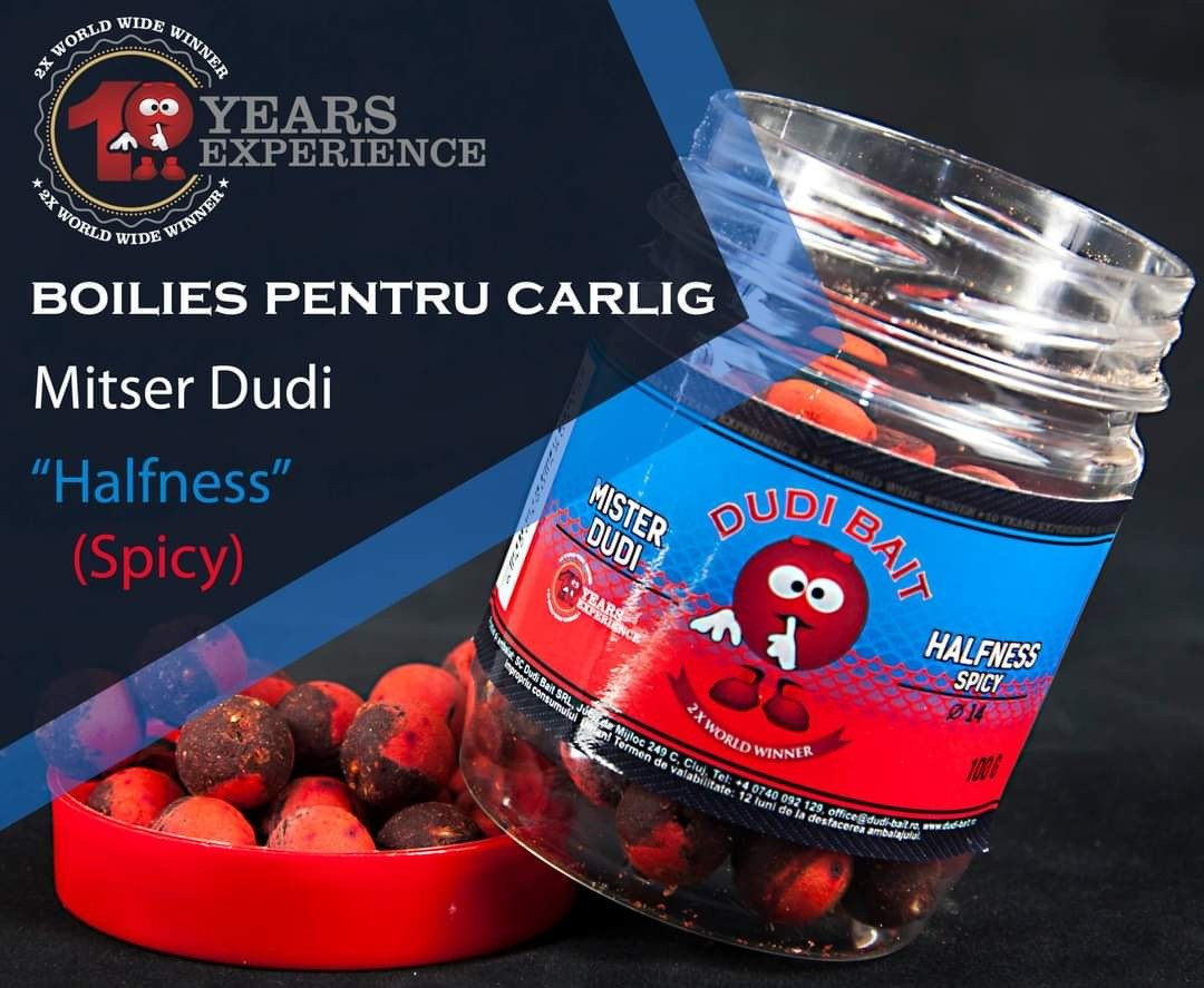 Бойли вафтерс Mister Dudi Halfness Spicy 16 mm