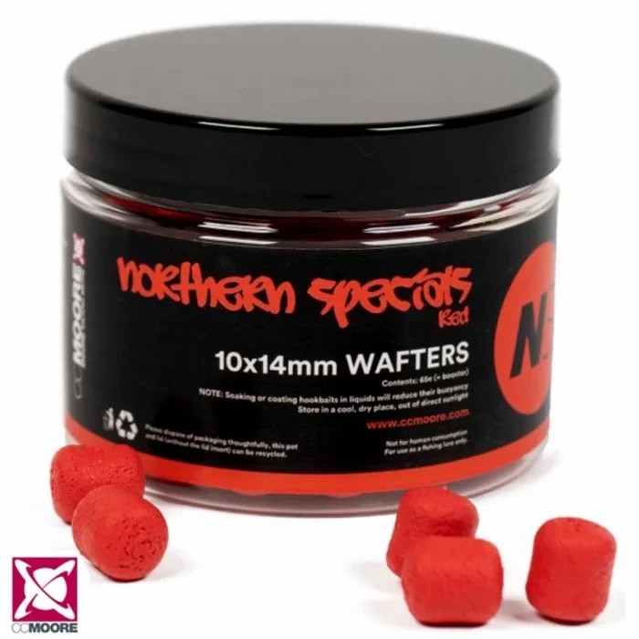 Вафтерси CC Moore NS1 Dumbell Wafters Red 10x14mm