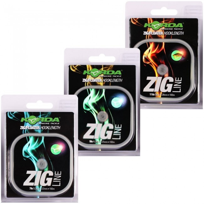 Поводочний матеріал для Зиг Рига KORDA Zig Line 0.25 4.1 кг/9 lb
