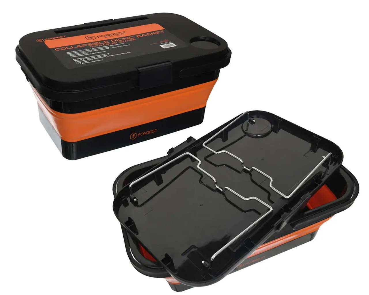 Кошик-столик силіконовий для пікніка Forrest Collapsible Picnic Basket