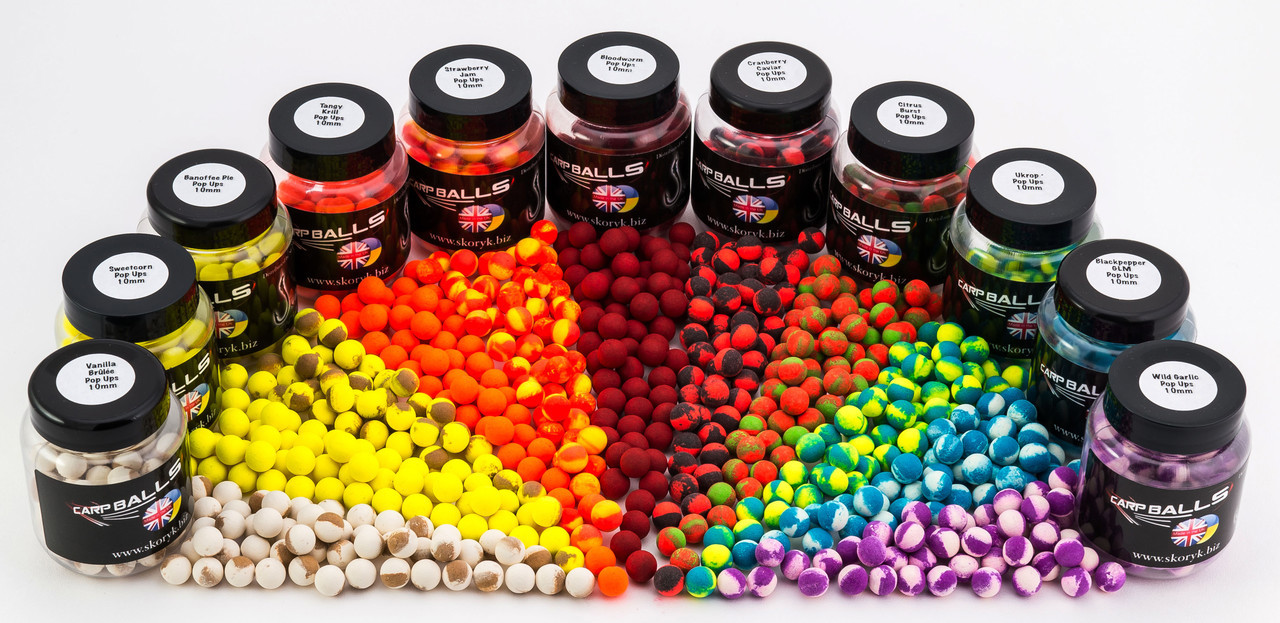Бойли Carpballs Pop Ups Toffee&Banana 10мм