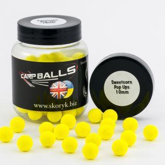 Бойли Carpballs Pop Ups Sweetcorn 10мм