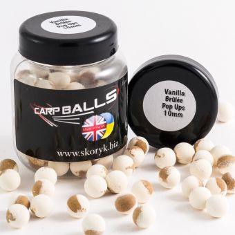 Бойли Carpballs Pop Ups Vanilla Cream Brulee10мм