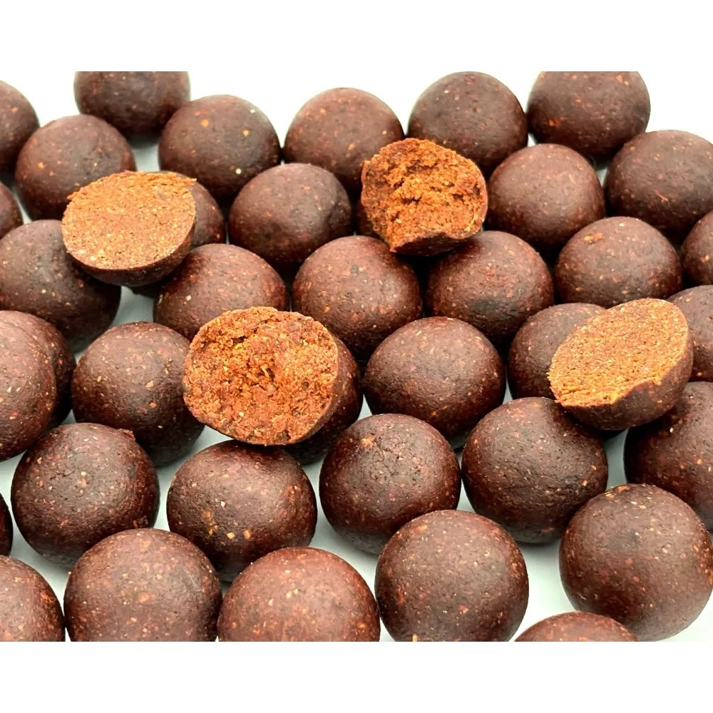 Пилячі бойли Puhach Baits Premium Line Soluble Boilies 24 mm 1 kg - Krill