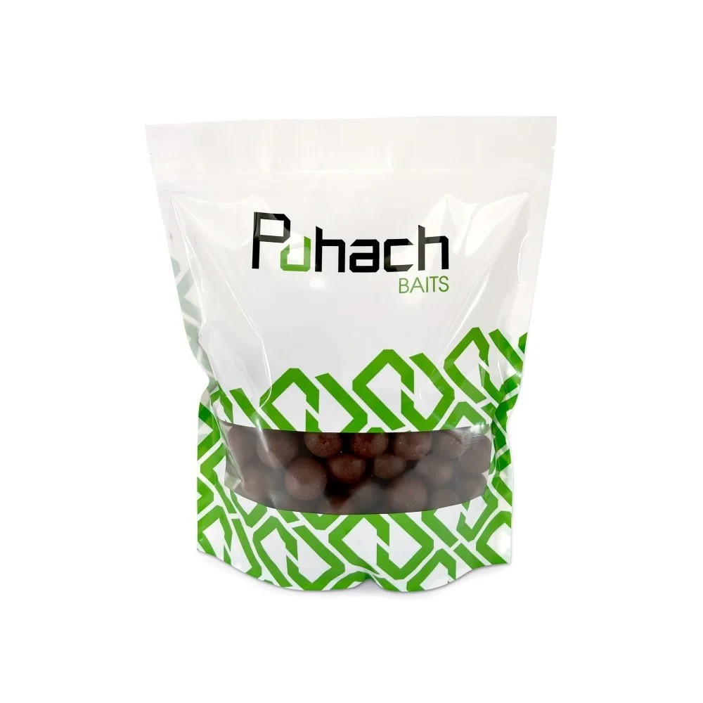 Пилячі бойли Puhach Baits Premium Line Soluble Boilies 24 mm 1 kg - Сreamy Сrayfish (Вершковий рак)