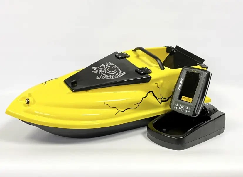Прикормочний кораблик Фурія Фьюжн з GPS (Maxi Cortex) та ехолотом Toslon TF520