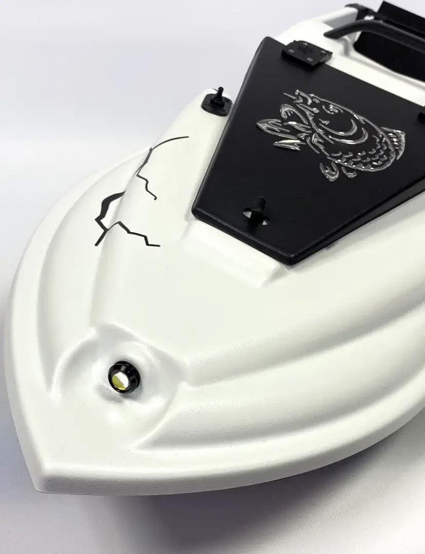 Прикормовий кораблик Фурія Ф'южн з GPS (Cortex 6+1) і лунотом Toslon TF300 Білий