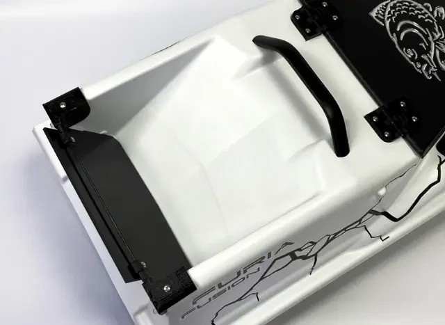 Кораблик для риболовлі Фурія Ф'южн з GPS (Fortuna X) і лунотом Toslon TF520 Білий