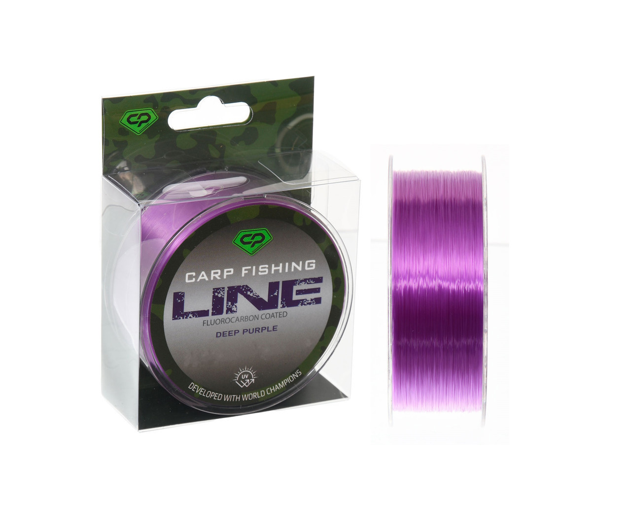 Жилка Carp Pro Diamond Carp Fishing Line Fluorocarbon Coated Deep Purple 1000 м 1000 м 0.286мм 5.7 кг